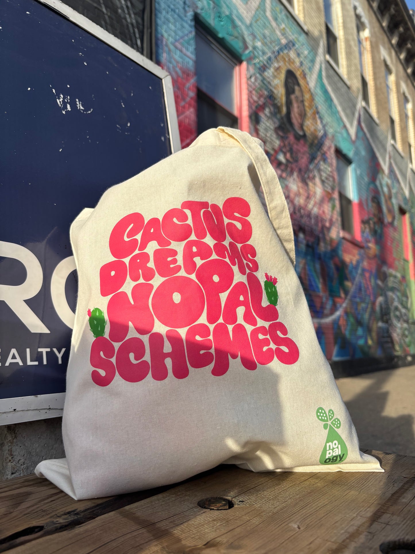 Cactus Dreams, Nopal Schemes Tote