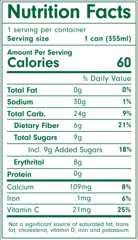 Nutrition Facts